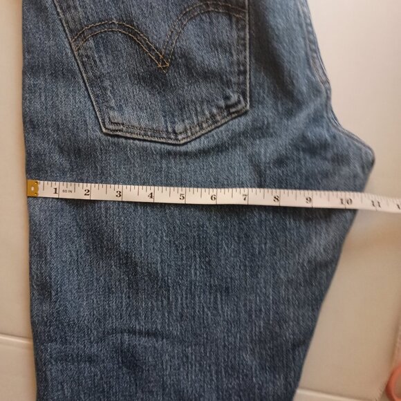 Levi’s White Oak Cone 601 Medium Wash Pin Skinny Denim Jeans Women’s Sz 30 - Picture 12 of 16